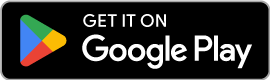 A black rectangular button featuring the text "GET IT ON" in white, followed by the Google Play logo, which includes a multicolored play button icon next to the words “Google Play” in white.